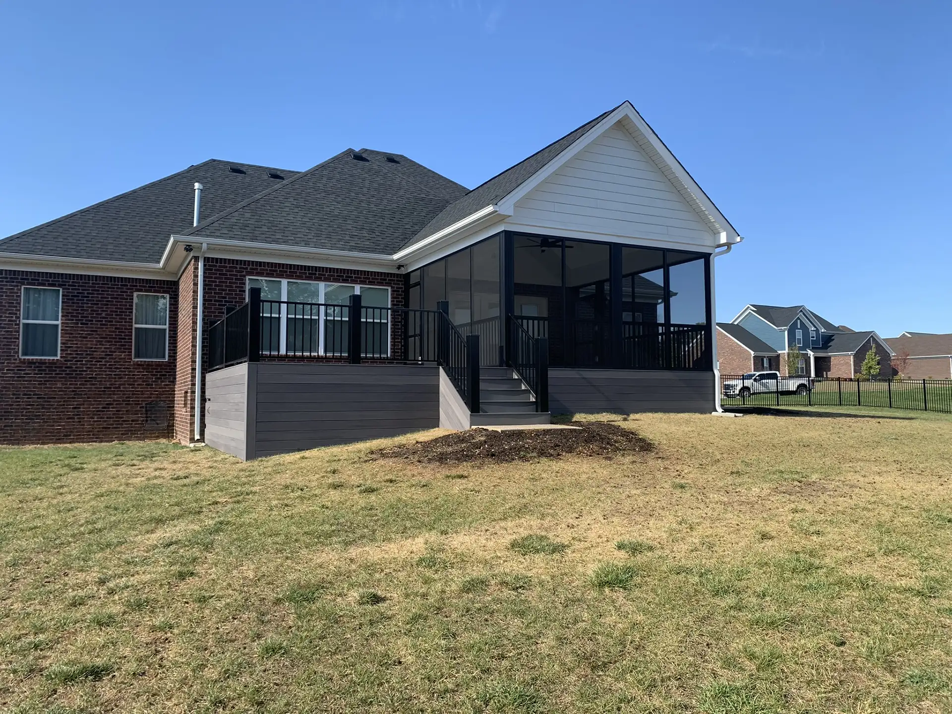 Bruce Flannery After (19) new screened patio installation by Enterprise Home Solutions