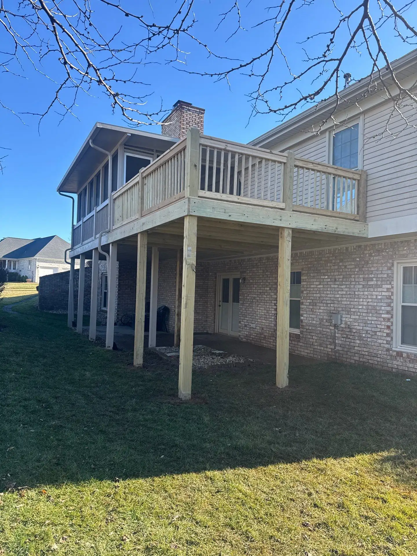 deck3 new deck installation by Enterprise Home Solutions