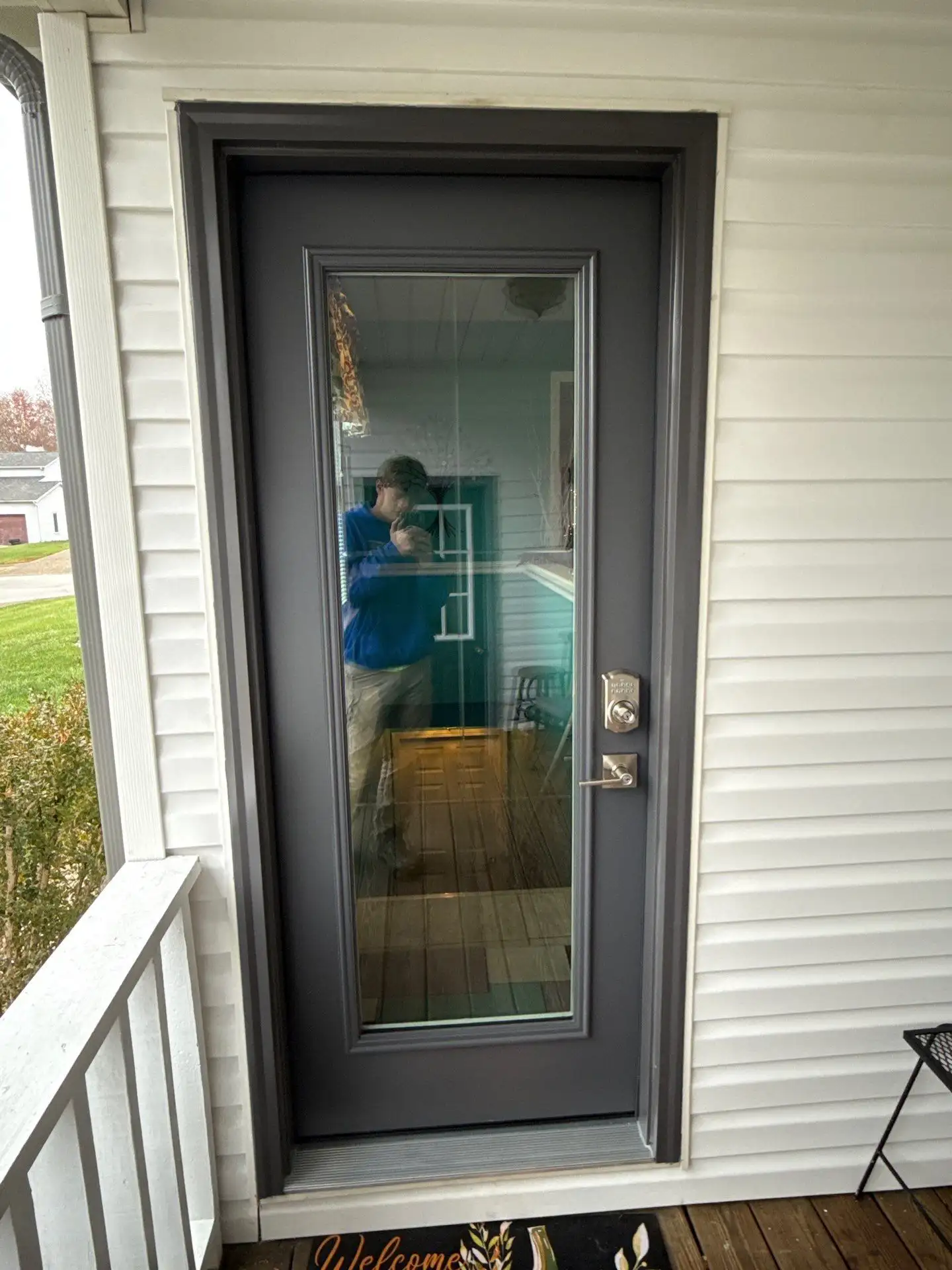 door8 new door installation by Enterprise Home Solutions