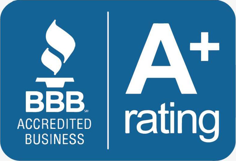 BBB A+ rating badge