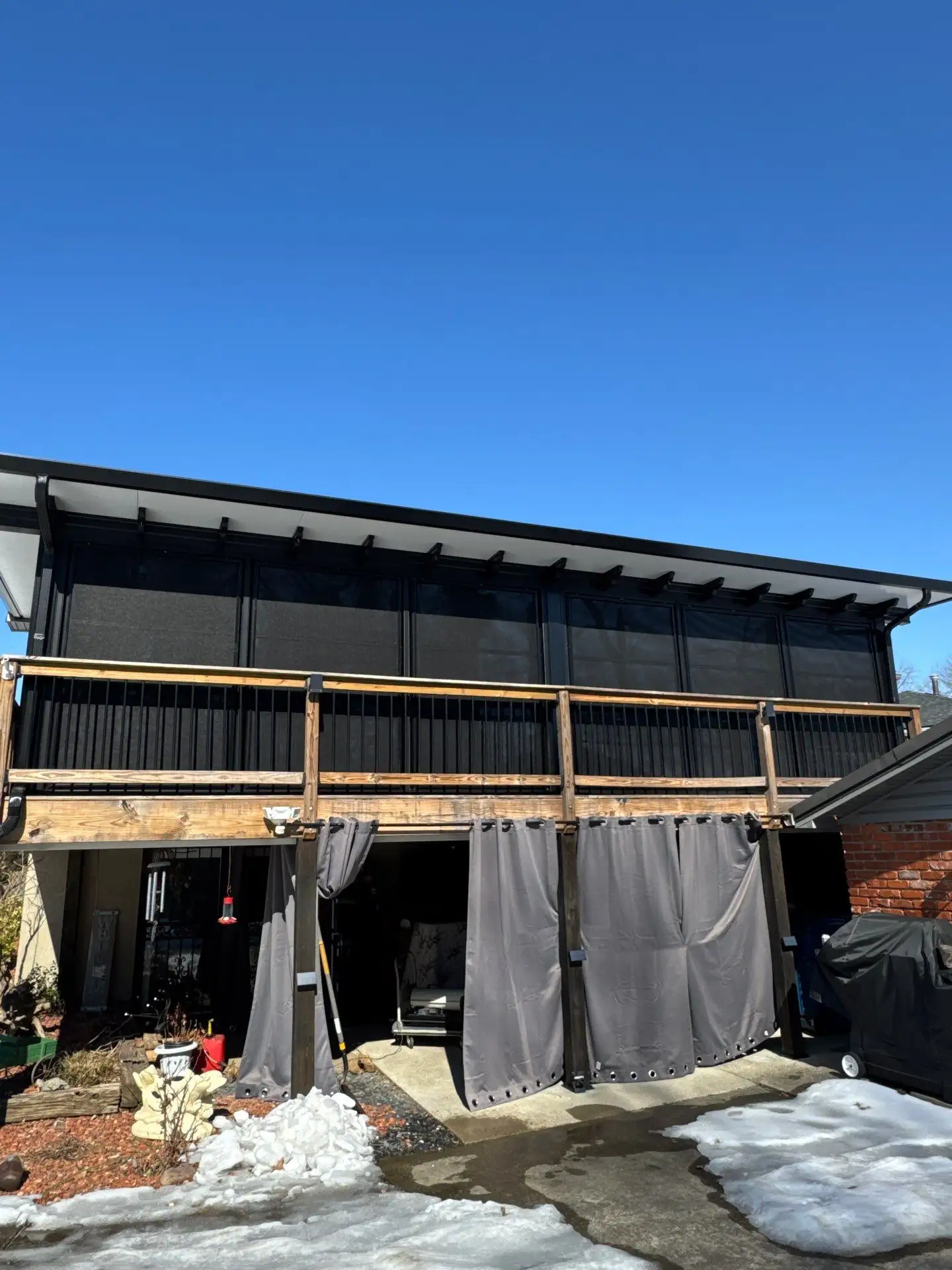 screenroom10 new screened patio installation by Enterprise Home Solutions