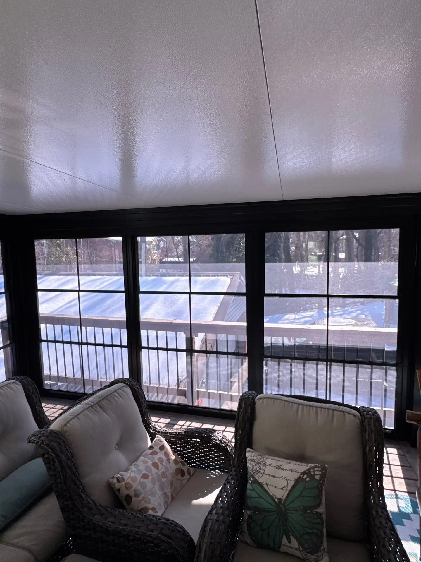 screenroom11 new screened patio installation by Enterprise Home Solutions